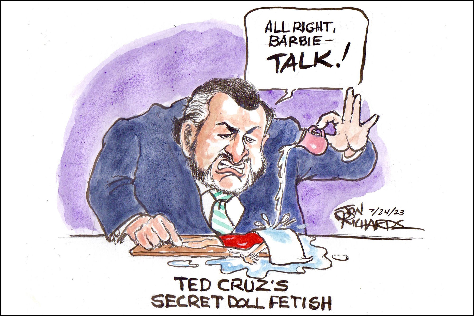 Ted Cruz, MAGA, Barbie