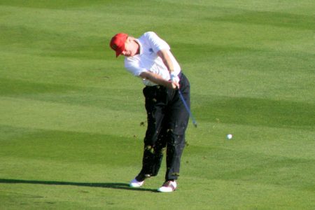 Donald Trump, golf