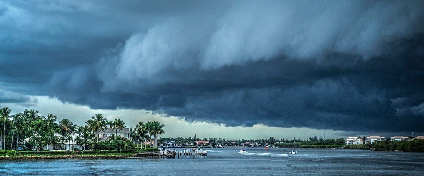 storm, ocean, hurricane