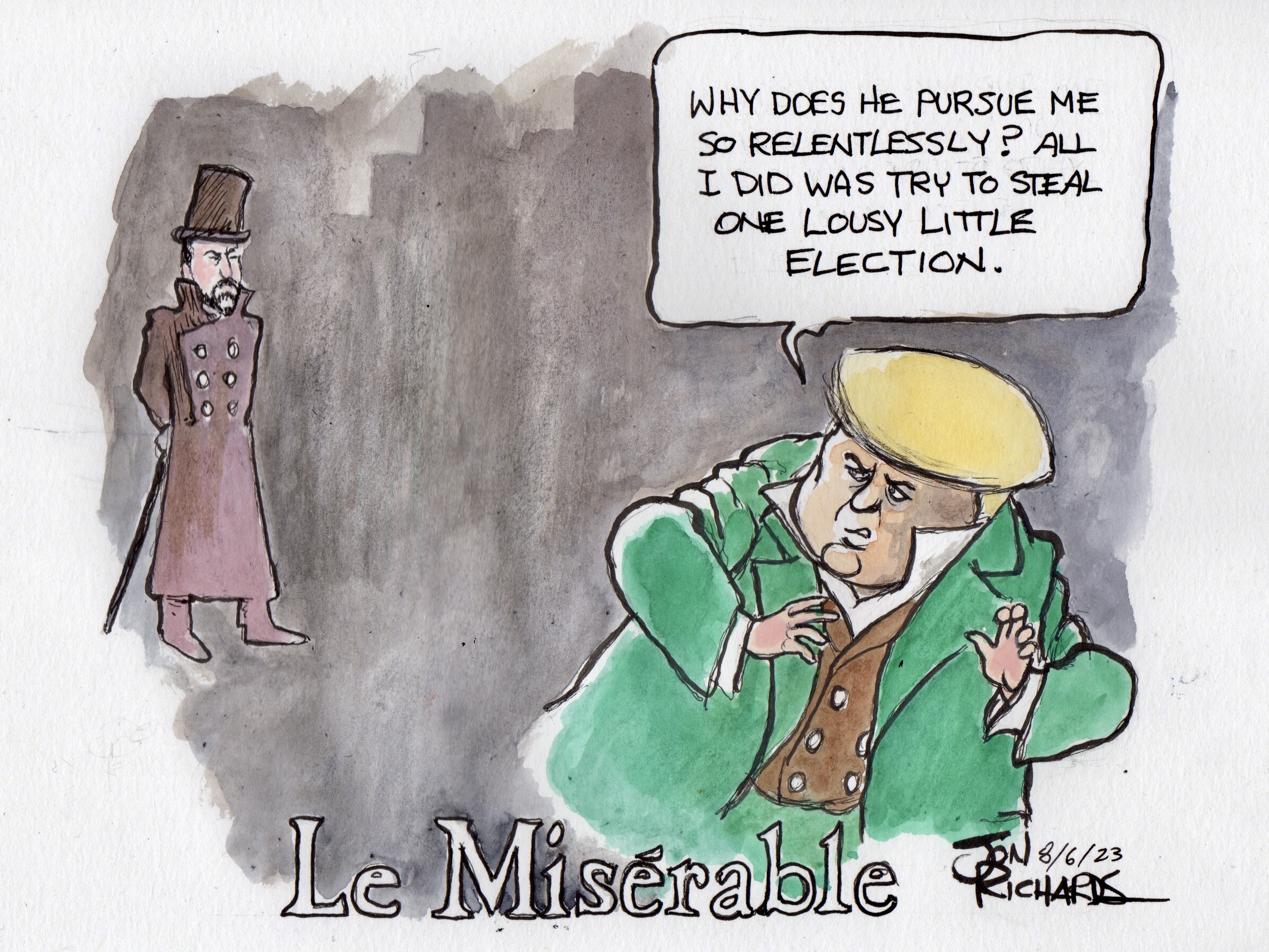 Le Miserable Trump