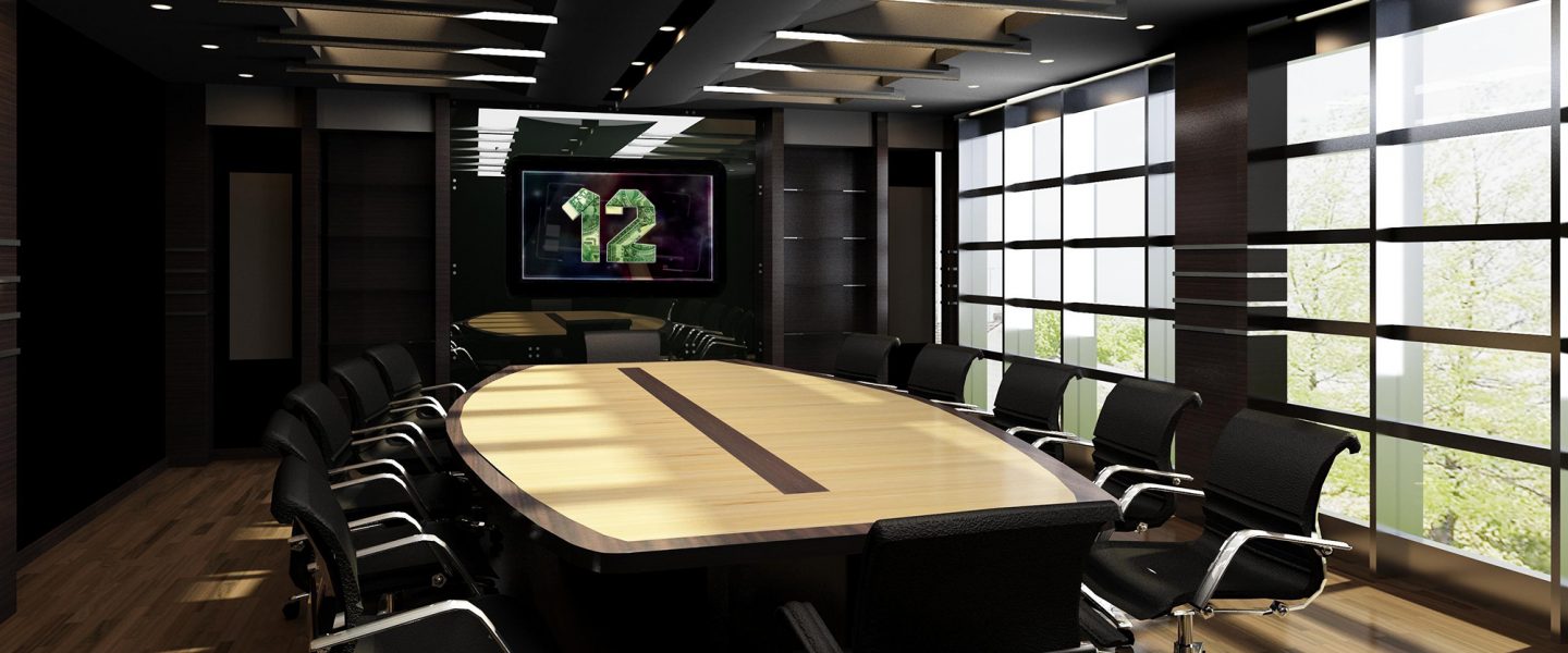 Meeting room, twelve seats