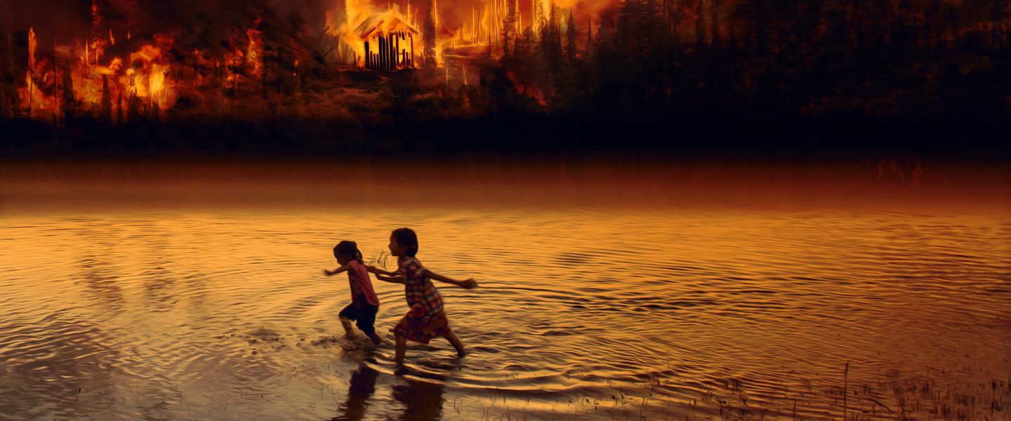world on fire