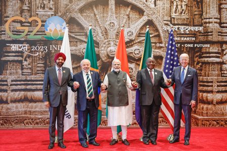 Joe Biden, Luiz Inácio Lula da Silva, Narendra Modi, G20