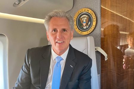 Kevin McCarthy, Air Force One