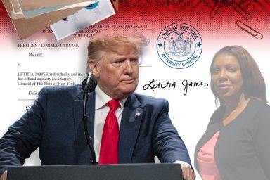 Donald Trump, Letitia James, summary judgement