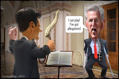 Matt Gaetz, Kevin McCarthy, Impeachment