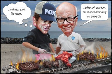 Rupert Murdoch, Lachlan Murdoch, News Corp, democracy