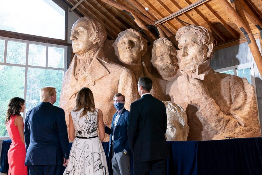 Trump, Mount Rushmore