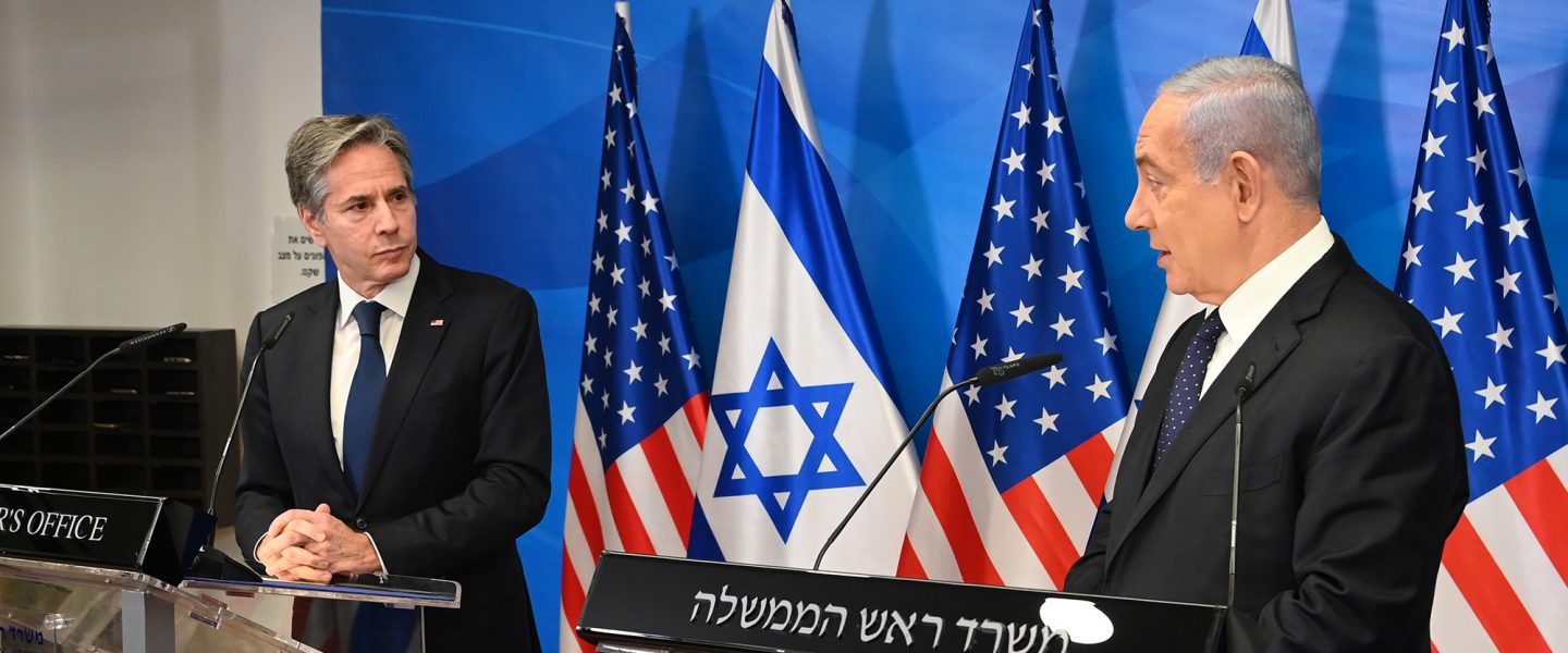 Antony Blinken, Benjamin Netanyahu, Jerusalem