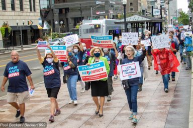Ohioans, fair maps, march