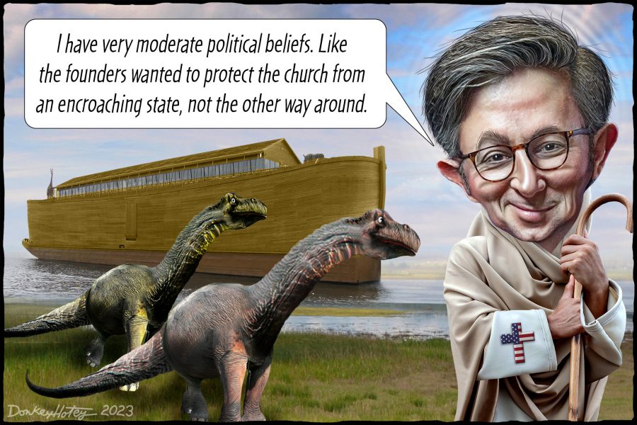 Mike Johnson, Christofascist, Speaker