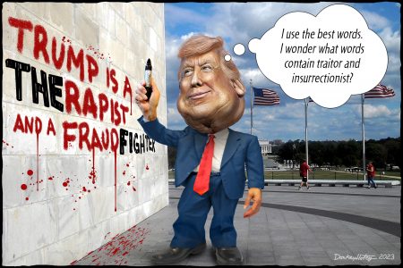 Donald Trump, rapist, fraud