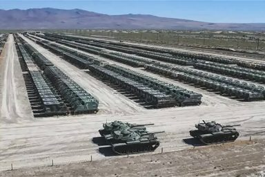 M113 APCs, M60 battle tanks