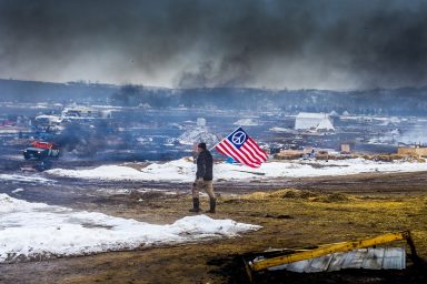 Dakota Access Pipeline, water protectors
