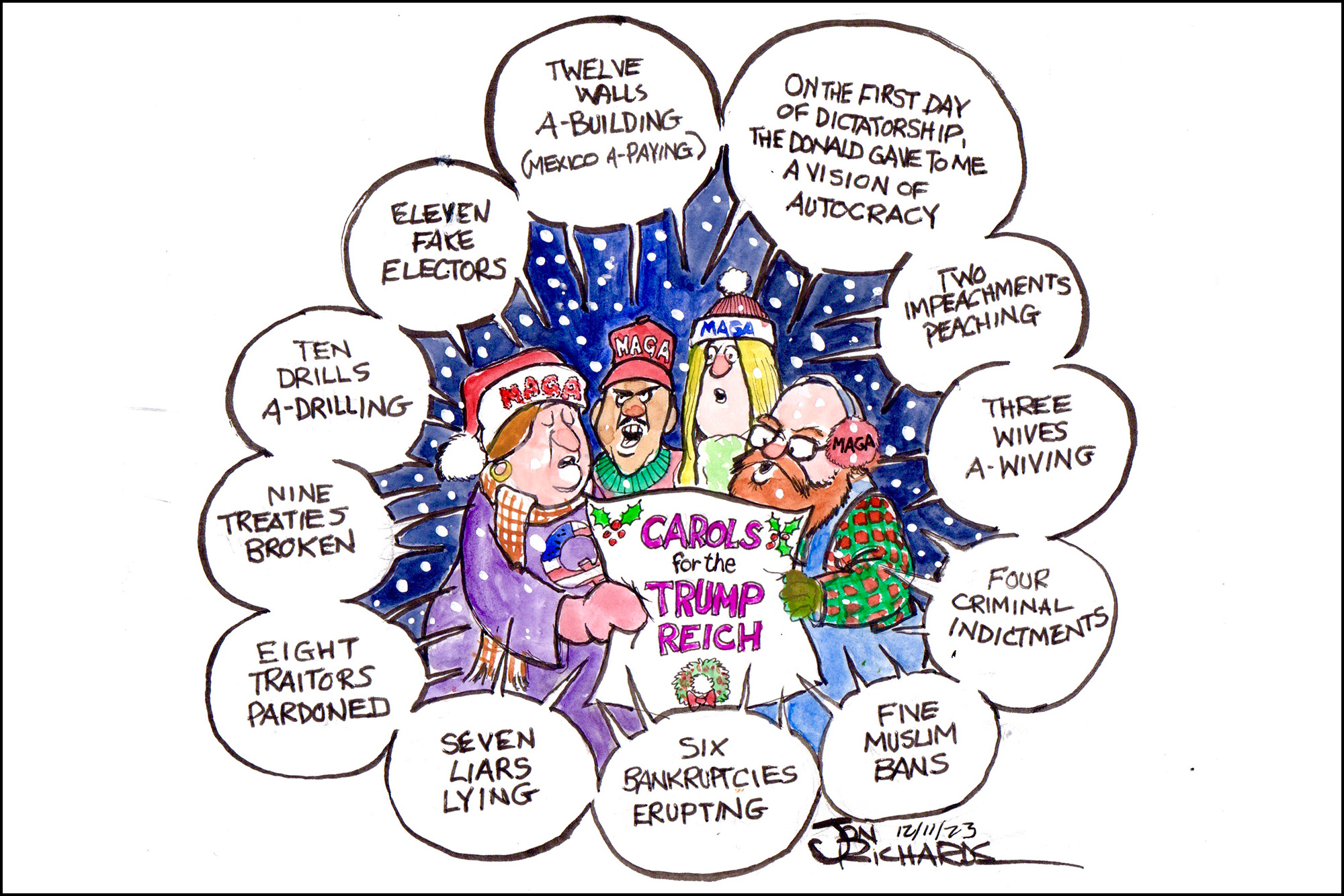 Donald Trump, MAGA, Christmas