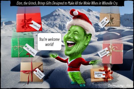 Elon Musk, Grinch
