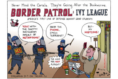 Intimidation, academia, Donald Trump, ICE
