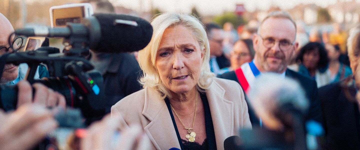 Marine Le Pen, inaugurating, Brigitte Bardot street