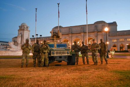 Donald Trump, activated, DC National Guard