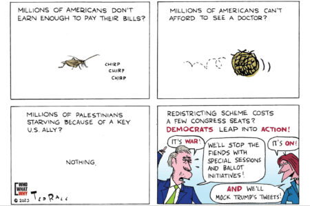 Income Inequality, Medicare for All, Starvation in Gaza, Trolling Trump