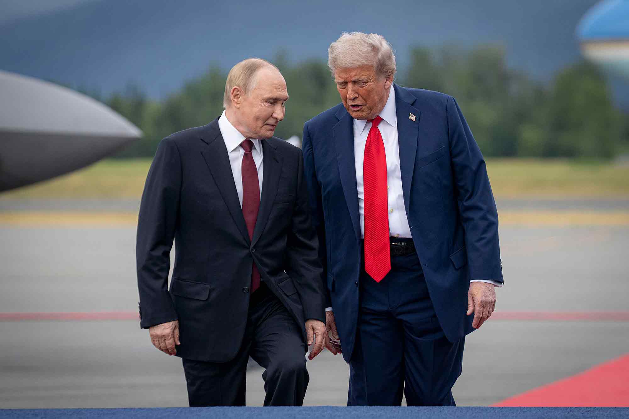 Donald Trump Vladimir Putin private conversation