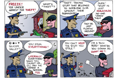 Silicon Valley, theft