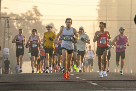 Marathon runners