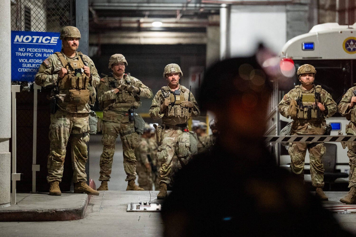 national guard in California