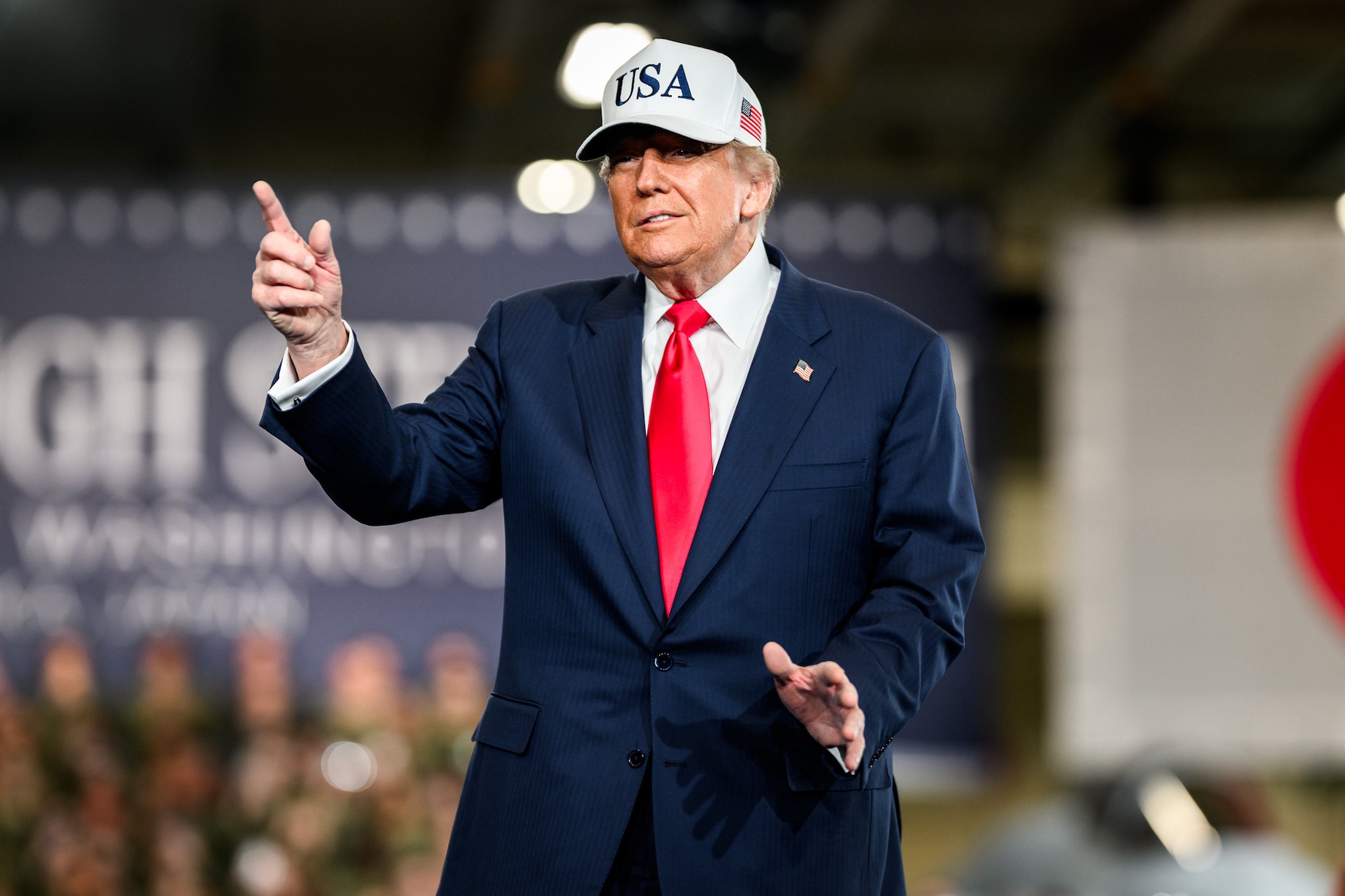 Donald Trump, Yokosuka Naval Base
