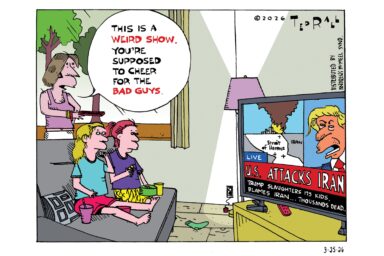 Iran, Rall, Cartoon