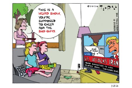 Iran, Rall, Cartoon