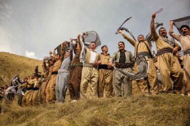 Supporting Iran’s Minorities Risks Playing With Fire Iranian Kurdish, men, dancing