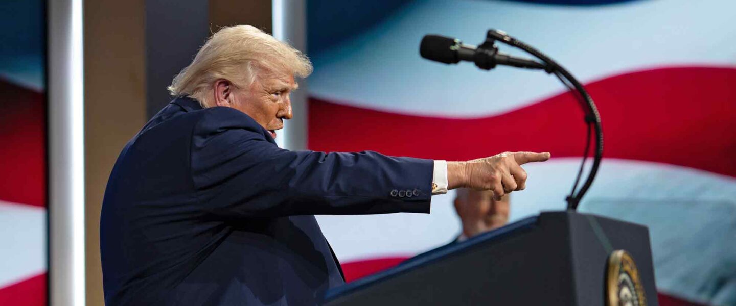 Donald Trump, F11 Priority Summit, Faena Forum in Miami, FL