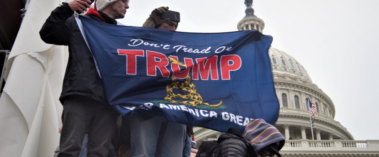 January 6th, MAGA, Flag