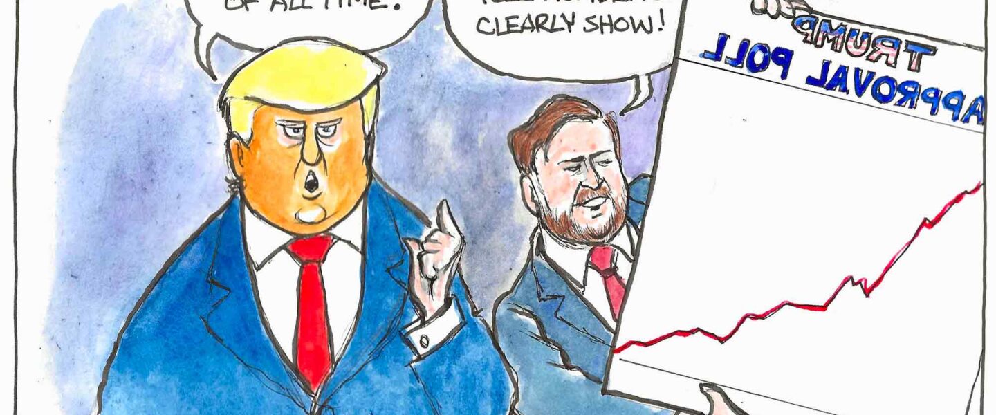 Donald Trump, poll numbers, dropping