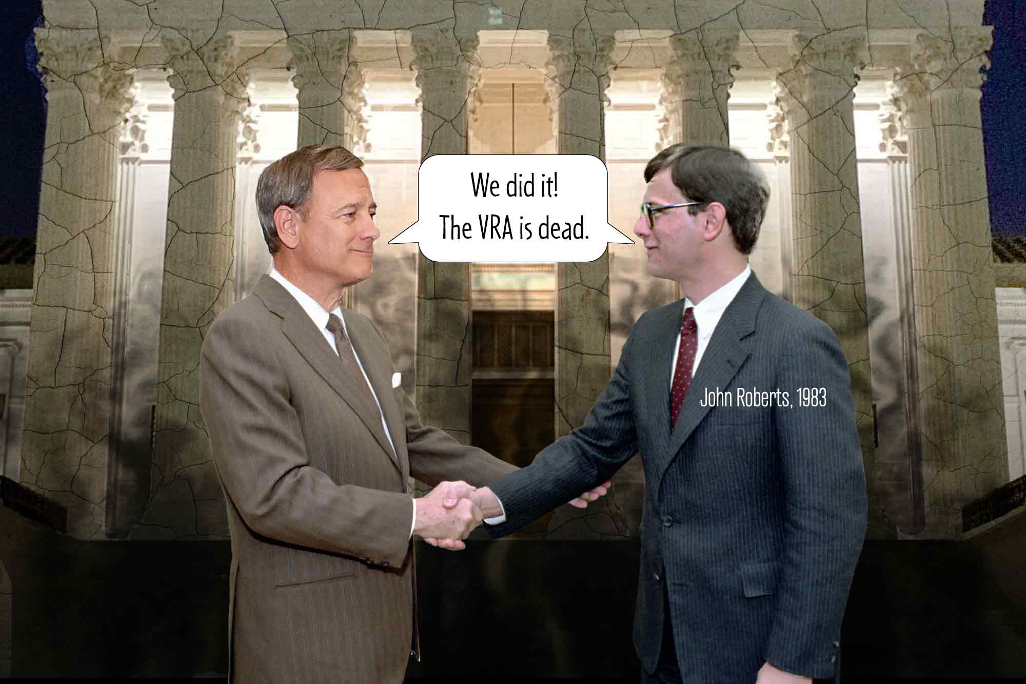 Chief Justice, John Roberts, life work, destroy the Voting Rights Act